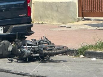 El motociclista fue identificado como Juan Rosales, de 60 años de edad. | Marcela Cuevas