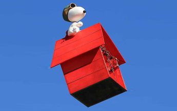 ¡Casa voladora de Snoopy se hace realidad!