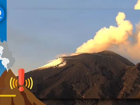 Actividad del Popocatépetl 8 de julio de 2024 / Cenapred