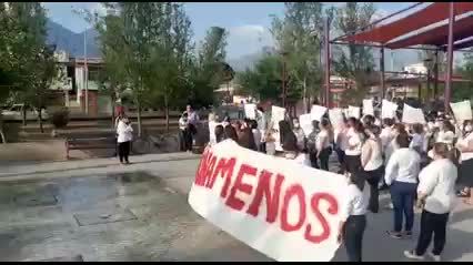 Mujeres salen a las calles para exigir seguridad tras feminicidios en García