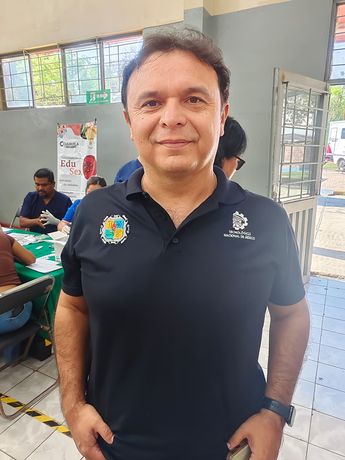 Javier Mona Peña explicó que el picosatélite alcanzará una altura de 35 kilómetros. | Daniel Santiago