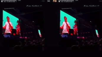 Samuel García canta en el Macro Fest de Nuevo León