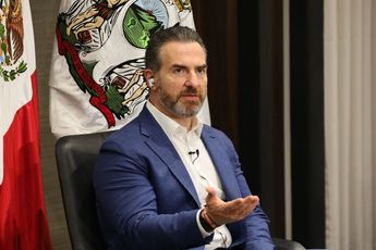 Adrián de la Garza, alcalde de Monterrey espera la colaboración del Gobierno de Nuevo León en el proyecto. | Roberto Alanís