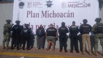 El arresto de 'El Congo' ocurrió en la colonia Centro de Apatzingán, en la región de Tierra Caliente | Fiscalía General de la República