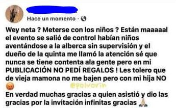 Así reaccionó la madre de familia a críticas. | Especial