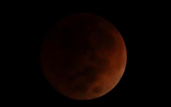 Eclipse de Luna en México / Reuters