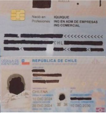Según la identificación, la menor de tan sólo días de nacida ya contaba con dos ingenierías. | Cortesía