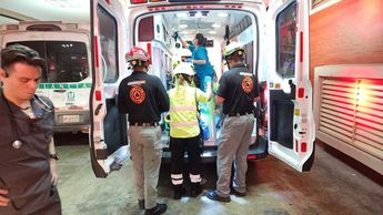 Heridos fueron trasladados al hospital de zona número 21. | Leyda Estrada