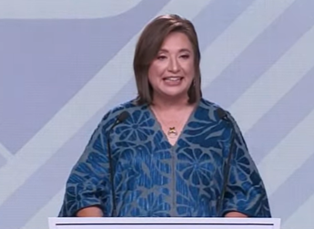 Xóchitl Gálvez en el debate presidencial
