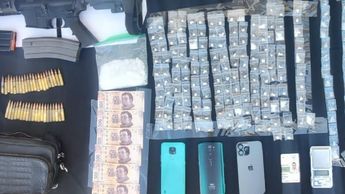 El hombre también fue detenido con dosis de droga.| Especial
