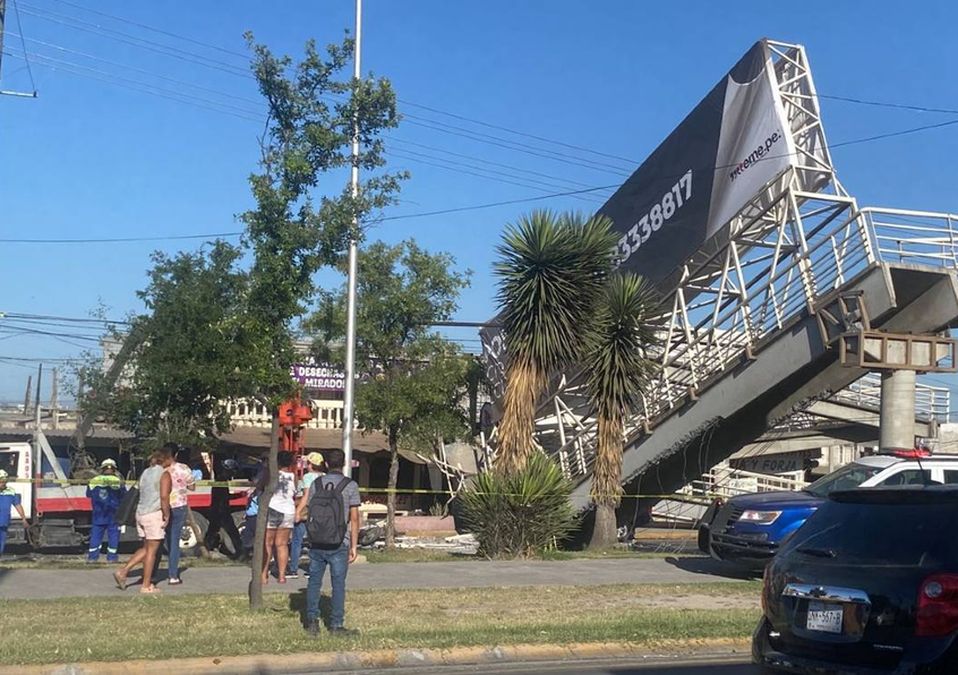 Se cae puente en San Nicolás | Especial