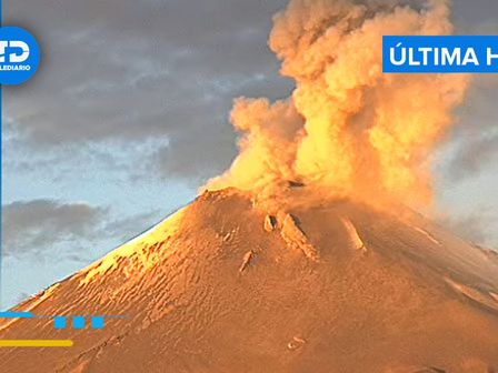 El semáforo de alerta volcánica del Popocatépetl está en Amarillo Fase 2 HOY 31 de diciembre de 2024 / Webcams de México