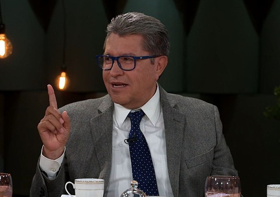 Ricardo Monreal, coordinador de Morena en el Senado. | Especial