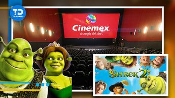 Cinemex anuncia reestreno de Shrek 2. | Especial