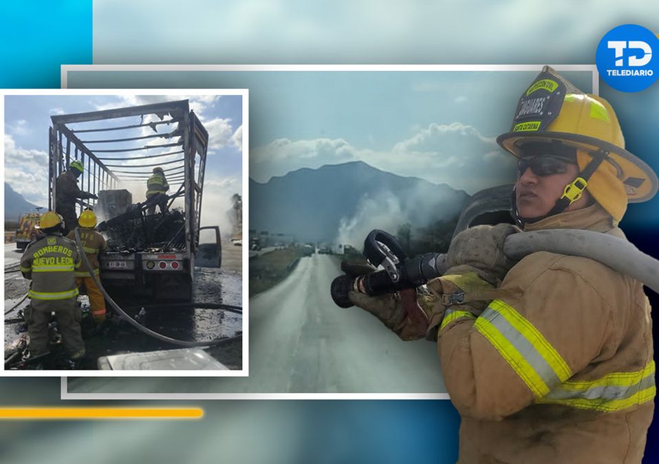 Reportan incendio en Santa Catarina / Especial