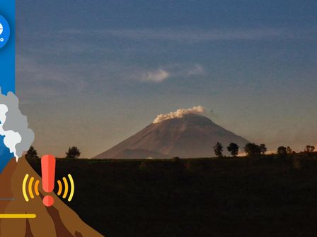 Actividad del Popocatépetl 30 de agosto de 2024 / Andrés Lobato