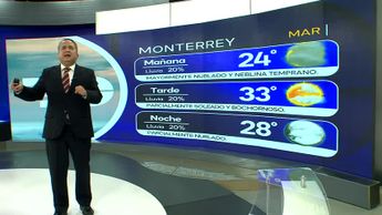 Pronóstico del tiempo para Monterrey, con Abimael Salas - 24 de septiembre de 2024