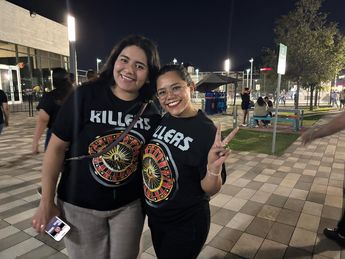 Los fans de The Killers hicieron presencia en el Estadio de Borregos. | Tadeo Gómez