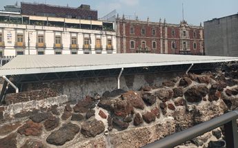 Restauran techo del Templo Mayor en CdMx / Liset González.