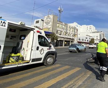 El hecho ocurrió en el cruce de la calle Tapia y la avenida Cuauhtémoc. | Frida Rodríguez