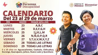 El registro de la Pensión Bienestar para personas con discapacidad iniciará el 23 de marzo | YouTube: Claudia Sheinbaum Pardo