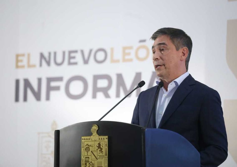 Aldo Fasci, secretario de Seguridad de Nuevo León. | Jorge López