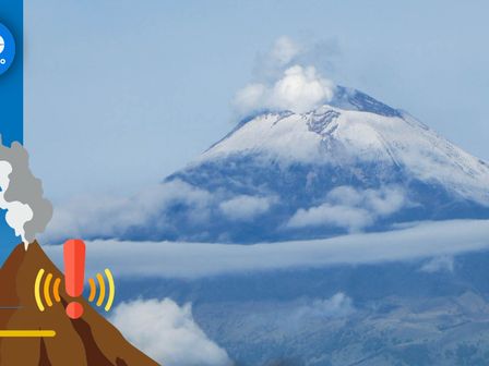 Actividad del Popocatépetl 19 de agosto de 2024 / Agencia Es Imagen