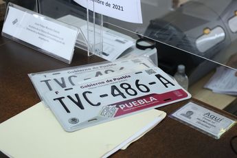 Gobierno de Puebla busca adquirir nuevas placas que compartirá con administración de Alejandro Armenta / Agencia Es Imagen