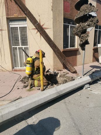 La fuga fue controlada por cuerpos de auxilio del Estado y de Monterrey. | Sandra González