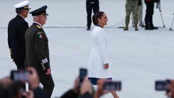 Claudia Sheinbaum fue acompañada de diversas autoridades. | Jorge López