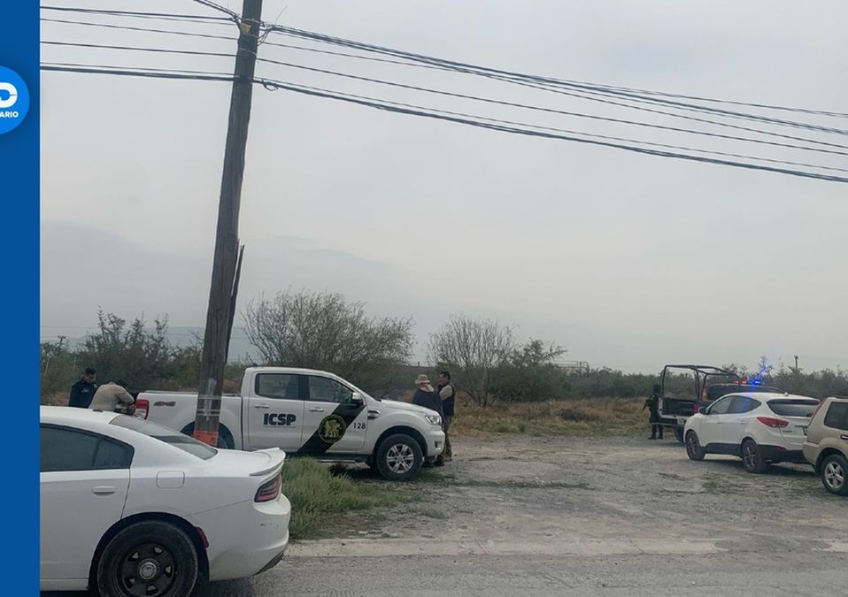 Encuentran esqueleto humano en zona baldía en García. | Especial