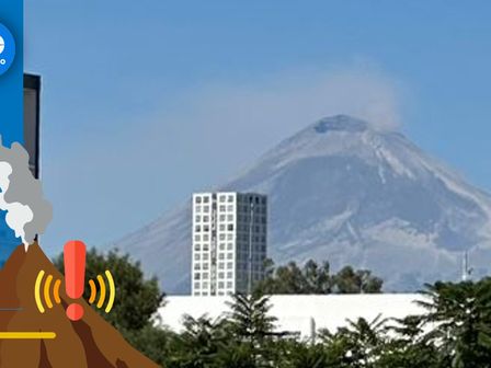 El Semáforo de Alerta Volcánica se encuentra en Amarillo Fase 2 / Andrés Lobato