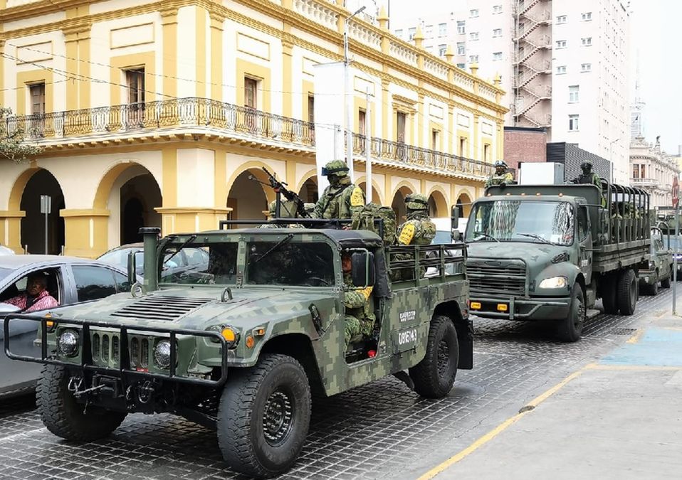 Arriban 500 militares para operativo Monterrey Seguro / Alexandra Amao