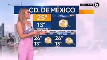 Pronóstico del tiempo para Puebla, con Jessica de Luna - 18 de julio de 2022