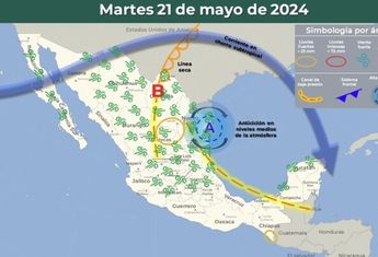 Clima partes 21 de mayo