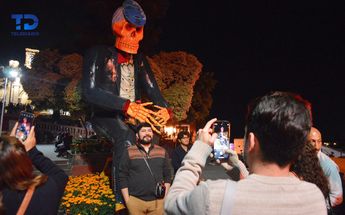 Valle de Catrinas en Atlixco Puebla / Agencia Enfoque