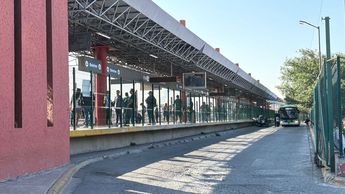 La estación Talleres inició las operaciones con normalidad la mañana del sábado 9 de agosto. | Ángel Mercado