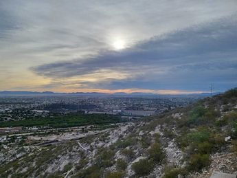 Cielo lagunero por Eclipse Solar 2024
