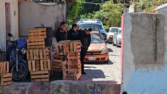 Elementos de la Policía Municipal de Zapopan acordonaron la escena del crimen | Juan Carlos Munguía