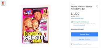 Publicación de Mercado Libre. / Captura.