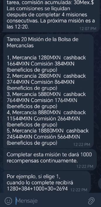 Supuestas tareas que tenía que realizar Verania para ganar dinero