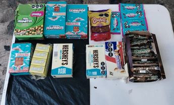 Mercancía robada que fue decomisada por las autoridades. | Cortesía