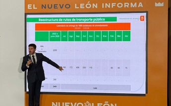 El gobernador de Nuevo León, Samuel García en el Nuevo León Informa del 7 de agosto. | Víctor González