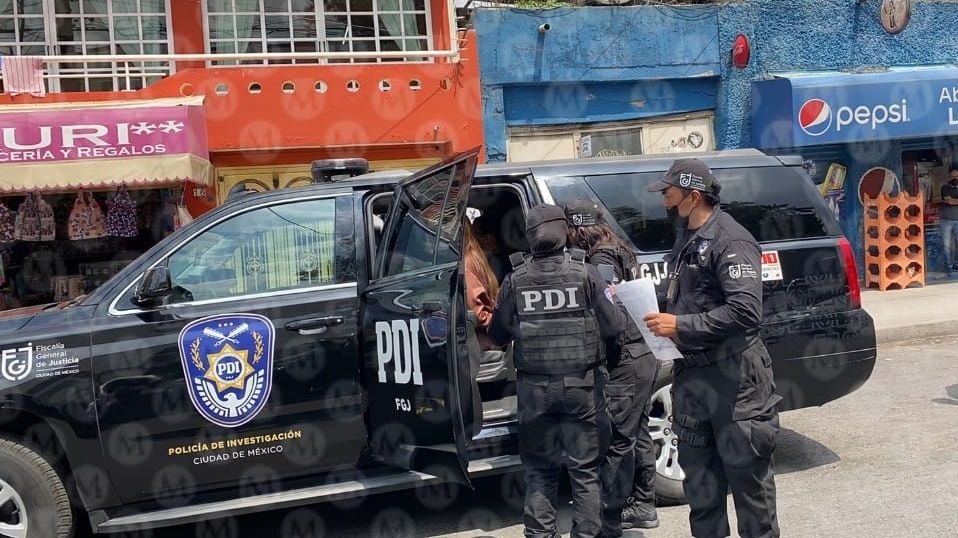 Los coyotes fueron detenidos por la PDI / Jorge Becerril.