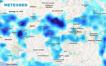 Probabilidad de lluvia en CdMx 10 de agosto del 2025 / Meteored