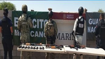 En Hermosillo, se detuvo a una persona, se aseguraron dos armas y dos cargadores