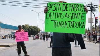 Locatarios del mercado Morelos habrían sido obligados a manifestarse tras la detención de 'La Güera' | Es Imagen