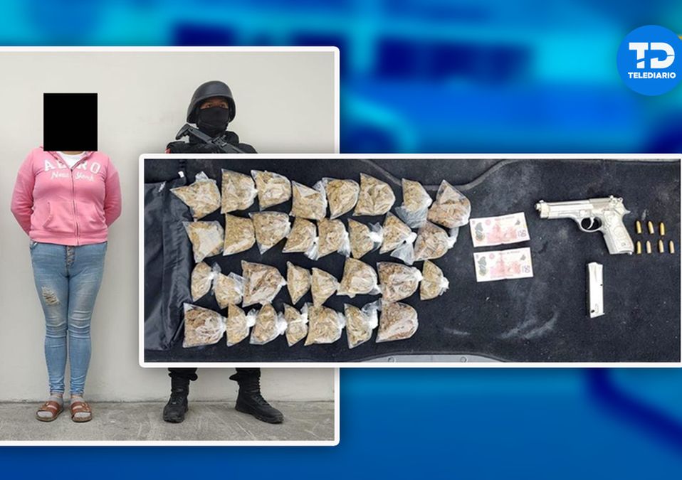 Detienen a Marisa "N", portaba un arma de fuego y droga | Especial