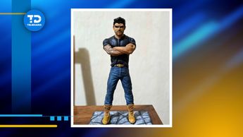 Figura a escala de Carlos Jiménez / Telediario