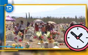 Ciudadanos podrán visitar a sus difuntos por más tiempo en Saltillo.